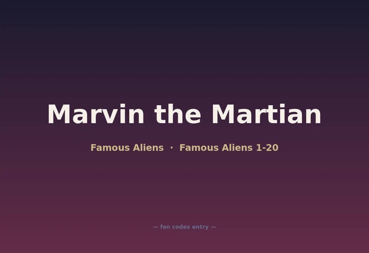 Marvin the Martian