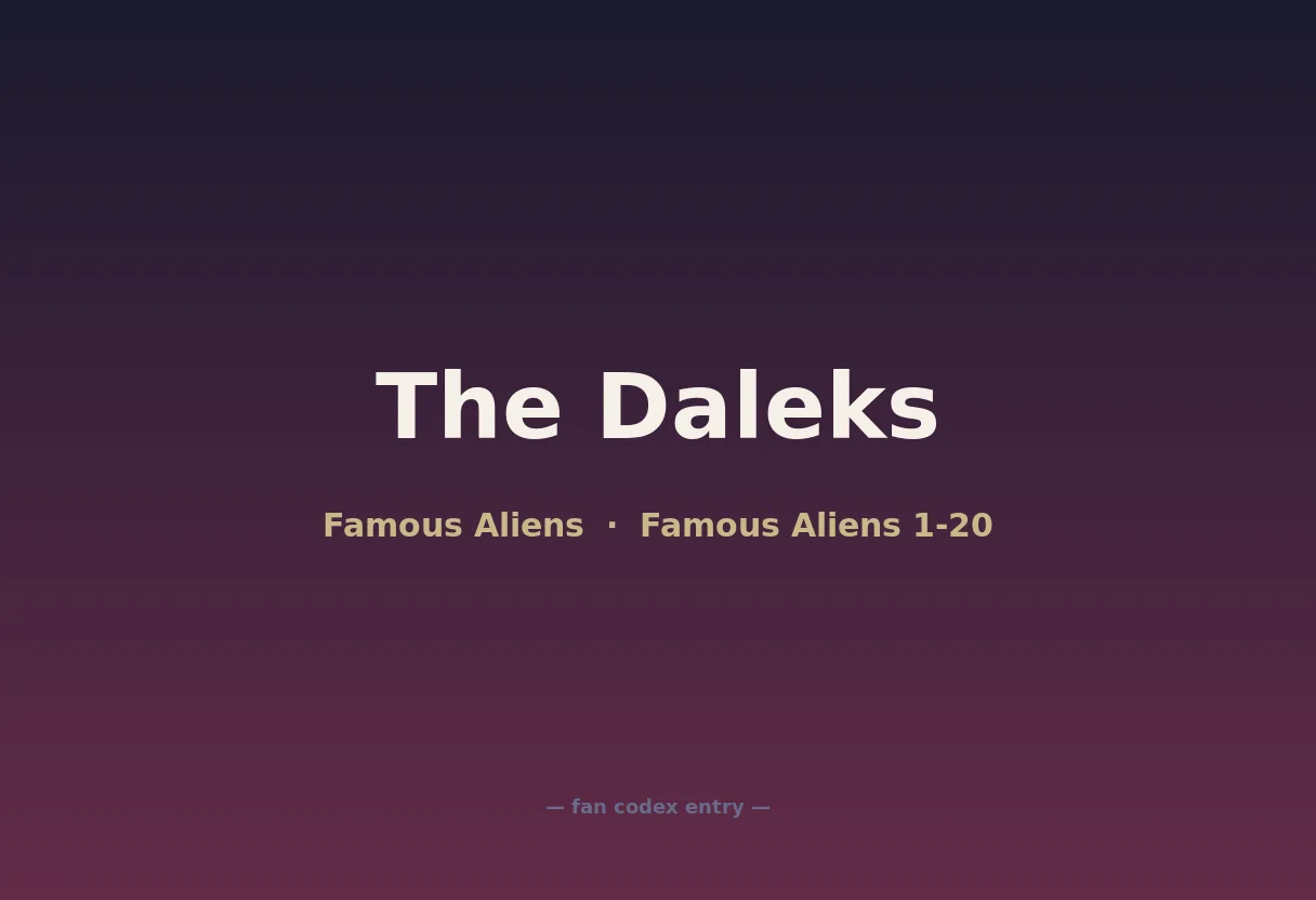 The Daleks