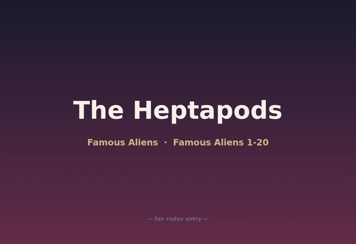 The Heptapods