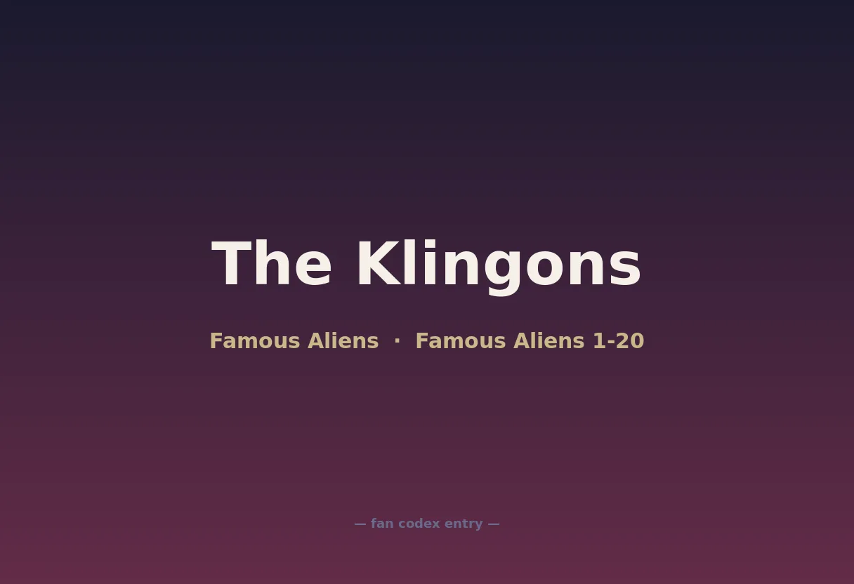 The Klingons