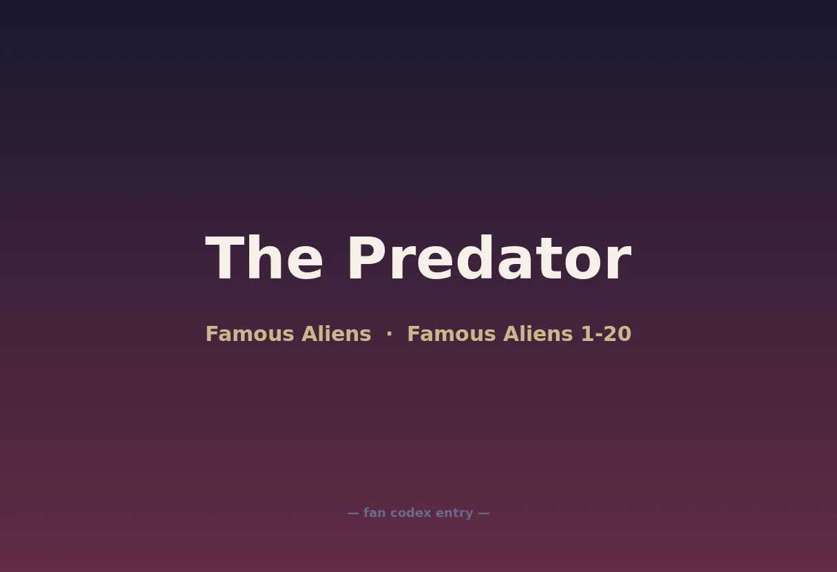 The Predator