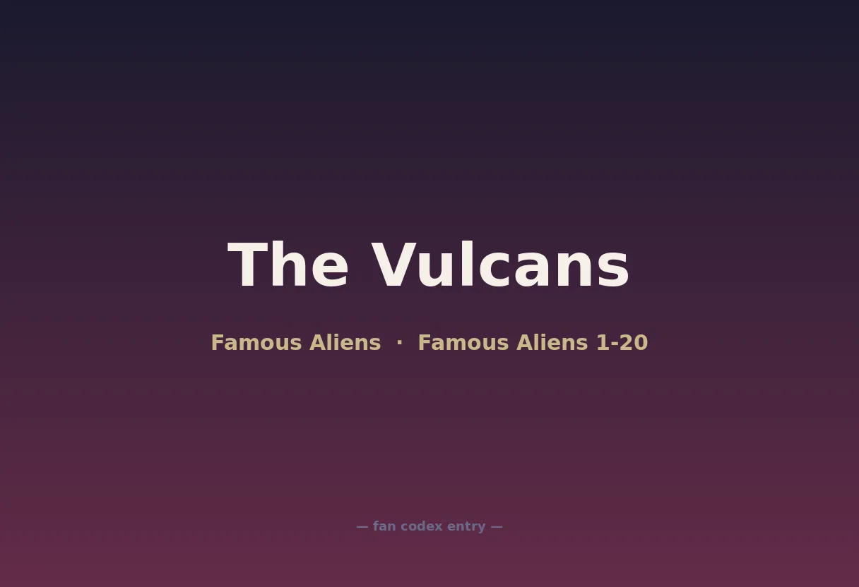 The Vulcans