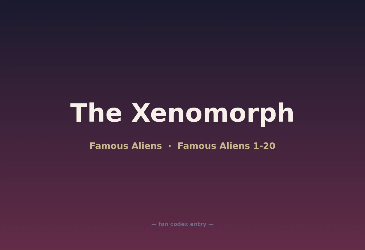 The Xenomorph